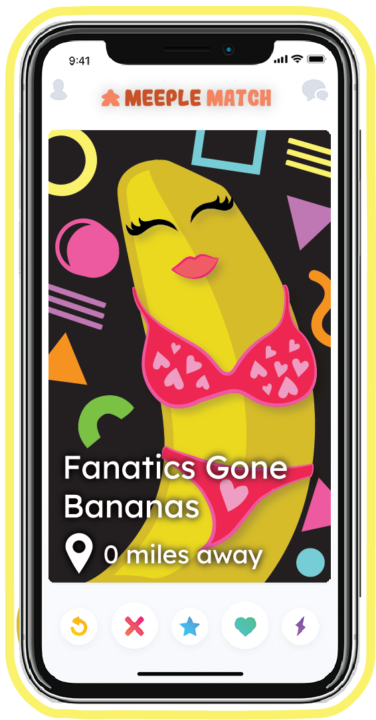 Dating Profile - Fanatics Gone Bananas A dating profile for the card game Fanatics Gone Bananas.