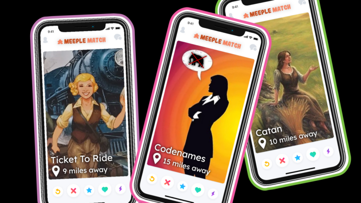 Three dating profiles for board games near you.
