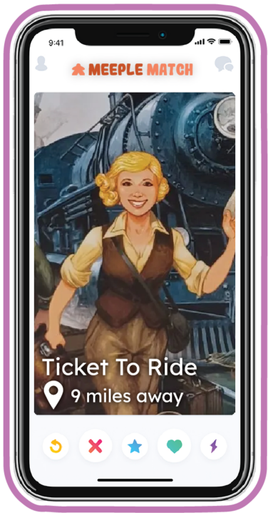 Dating Profile - Ticket To Ride A dating profile for the board game Ticket To Ride.
