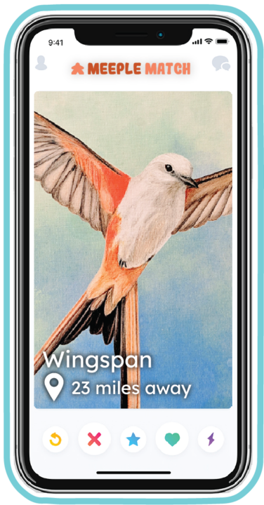 Dating Profile - Wingspan A dating profile for the board game Wingspan.