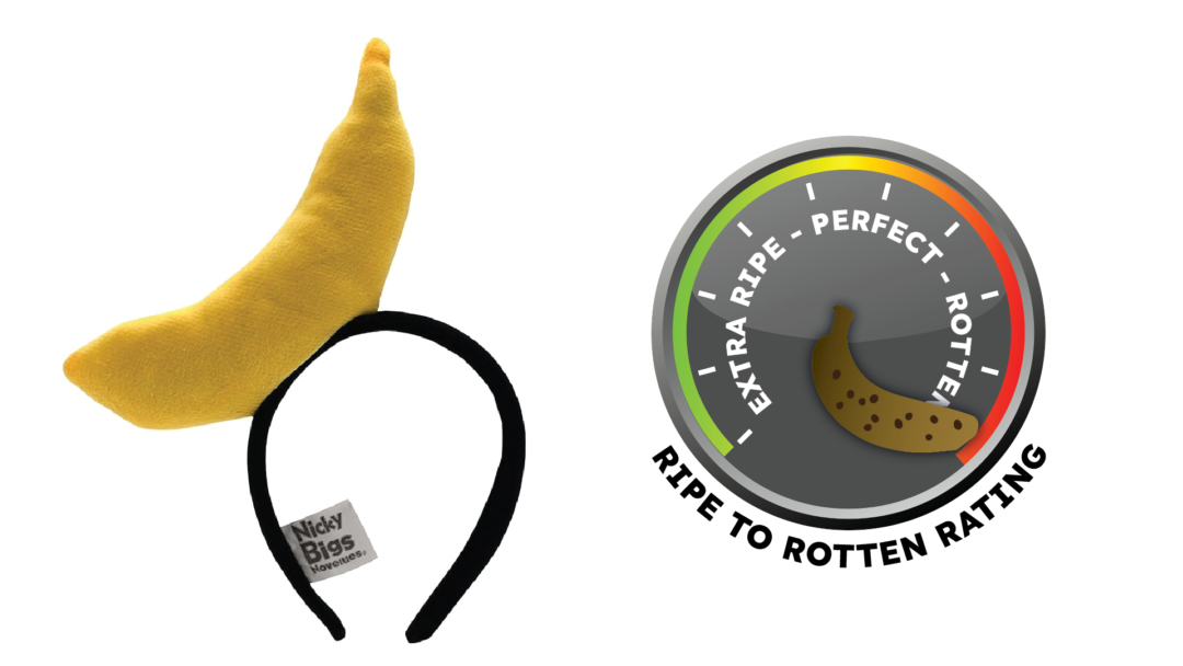 A banana headband for all occasions.